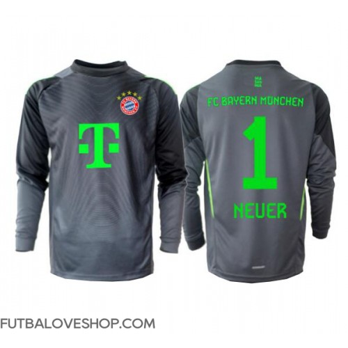 Dres Bayern Munich Manuel Neuer #1 Brankarsky Preč 2025-26 Dlhy Rukáv